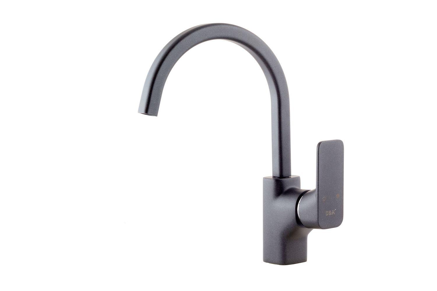Смеситель для кухни (мойки) D&K Berlin. DA1432420 антрацит