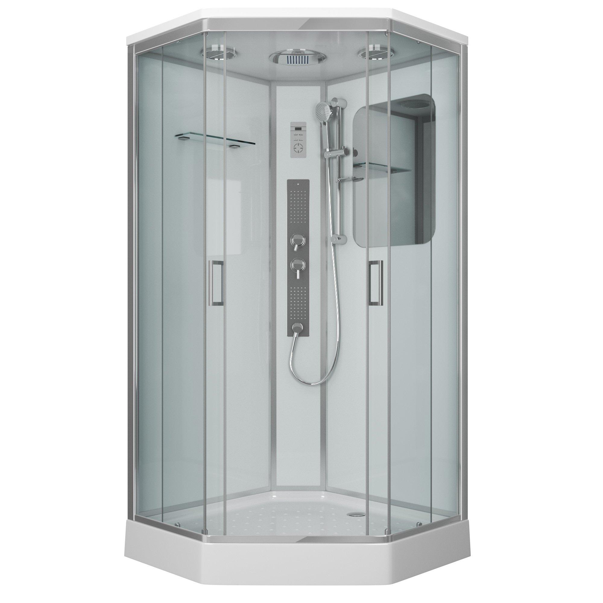 Душевая кабина Niagara Premium 60010114GD 90х90 низкий поддон (4 места)