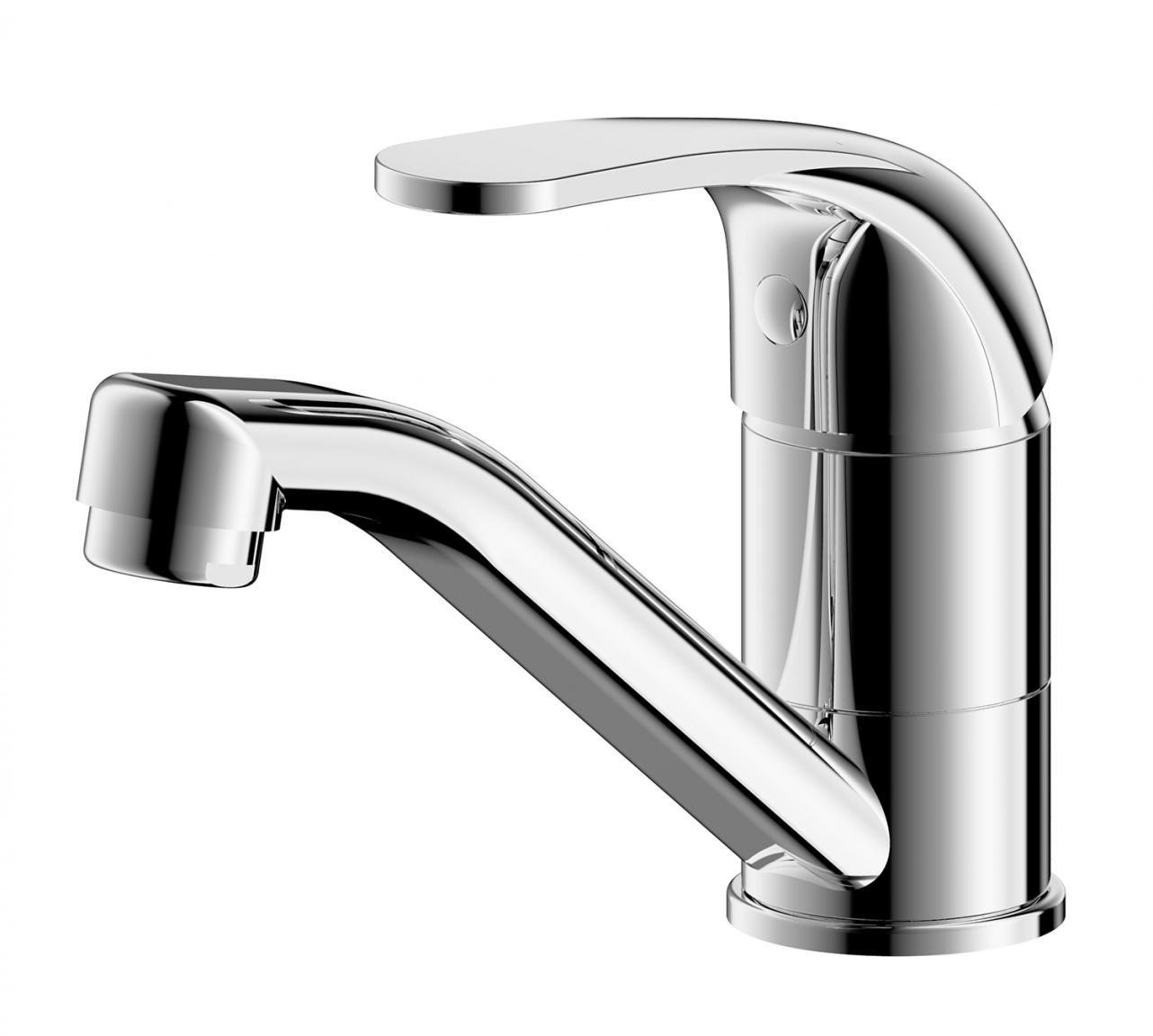 Смеситель для раковины Bravat Fit F1233188CP-RUS хром