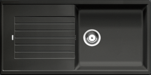 Врезная кухонная мойка Blanco ZIA XL 6 S SILGRANIT PuraDur черный