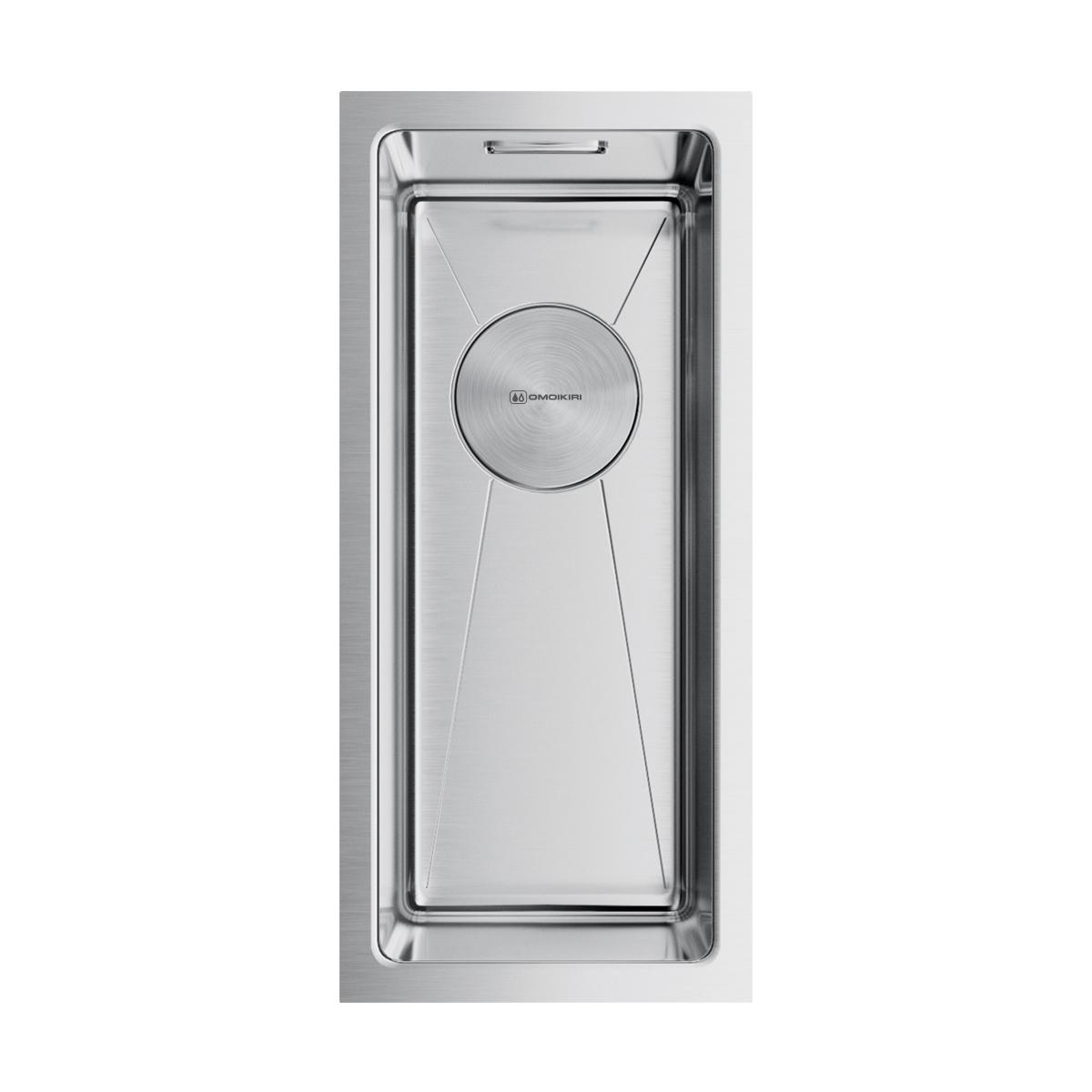 Интегрированная кухонная мойка Omoikiri Taki 20-U/IF-IN нержавеющая сталь 4973042