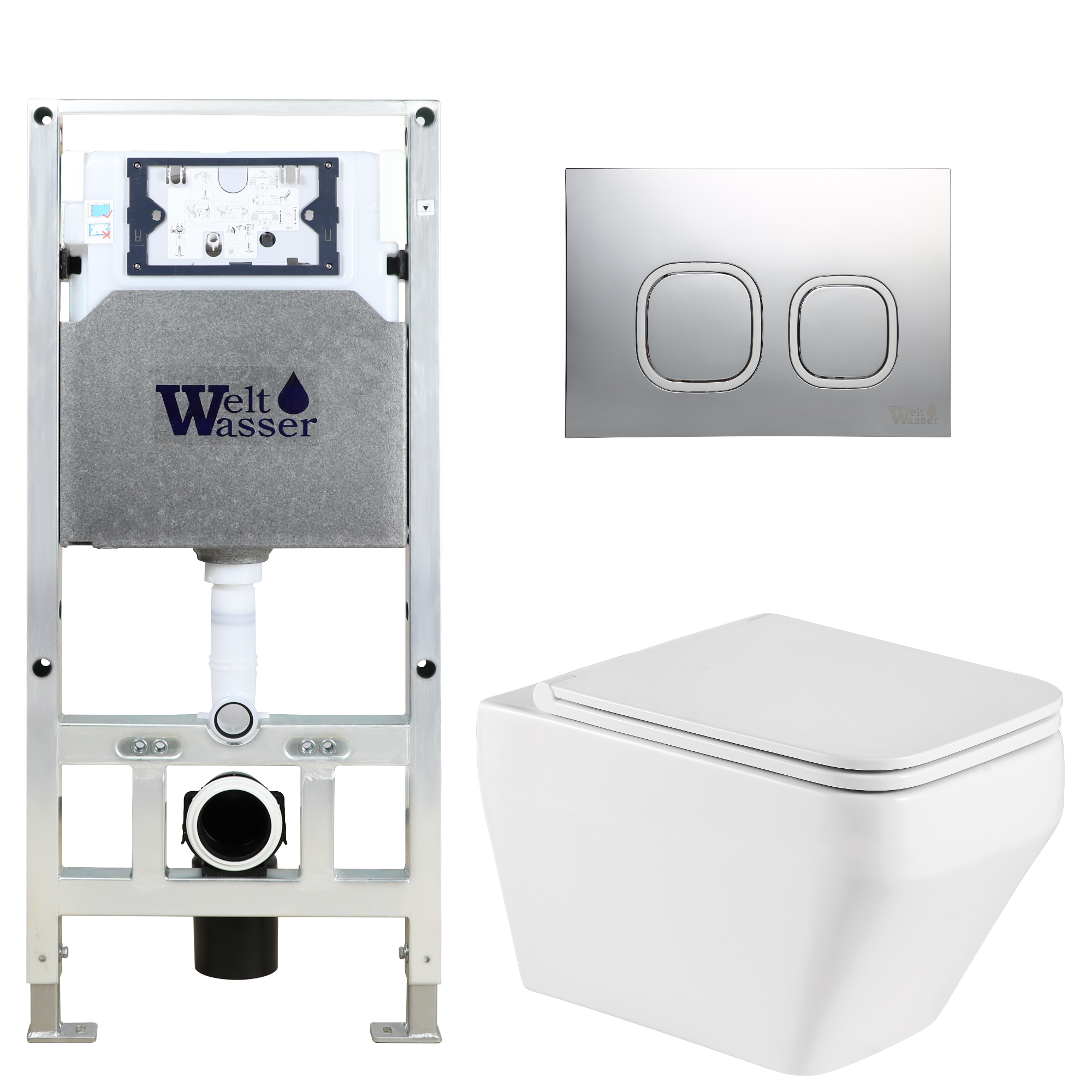 Комплект WeltWasser 10000011663 Hofbach 041 GL-WT + Amberg 506 ST + Amberg RD-CR