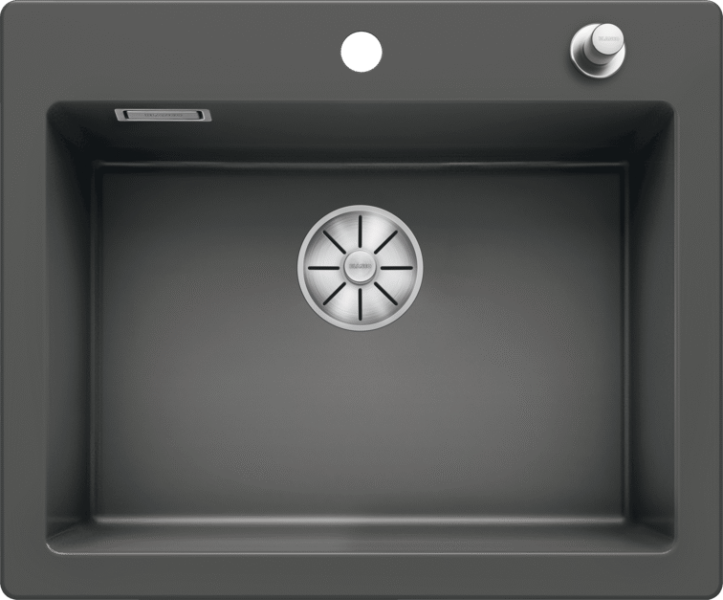 Врезная кухонная мойка Blanco PALONA 6 керамика PuraPlus базальт