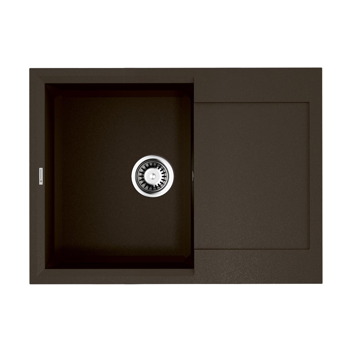 Врезная кухонная мойка Omoikiri Sakaime 68-DC темный шоколад 4993192