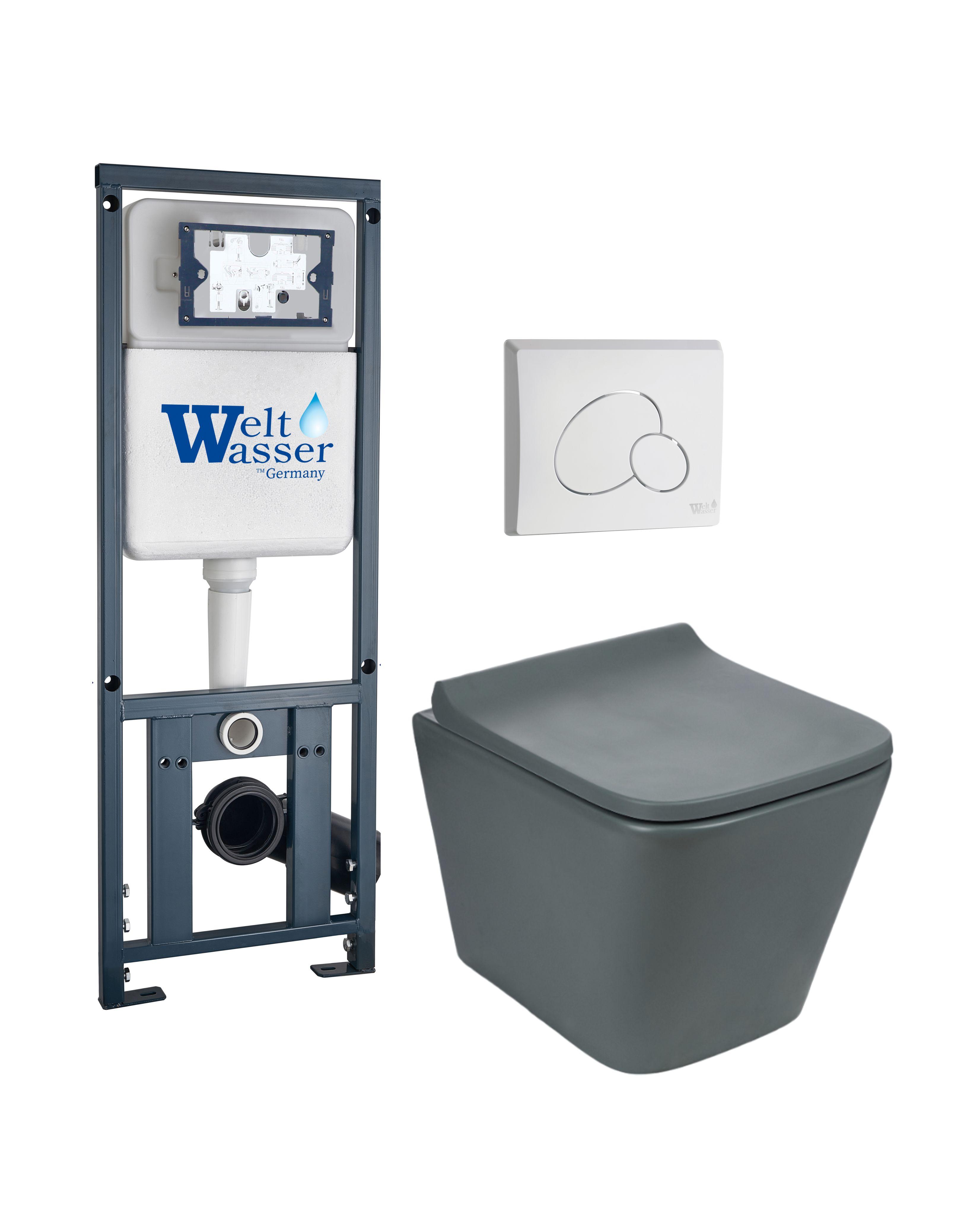 Комплект WeltWasser 10000010579 Gelbach 041 MT-GR + Marberg 410 + Marberg 410 RD GL-WT