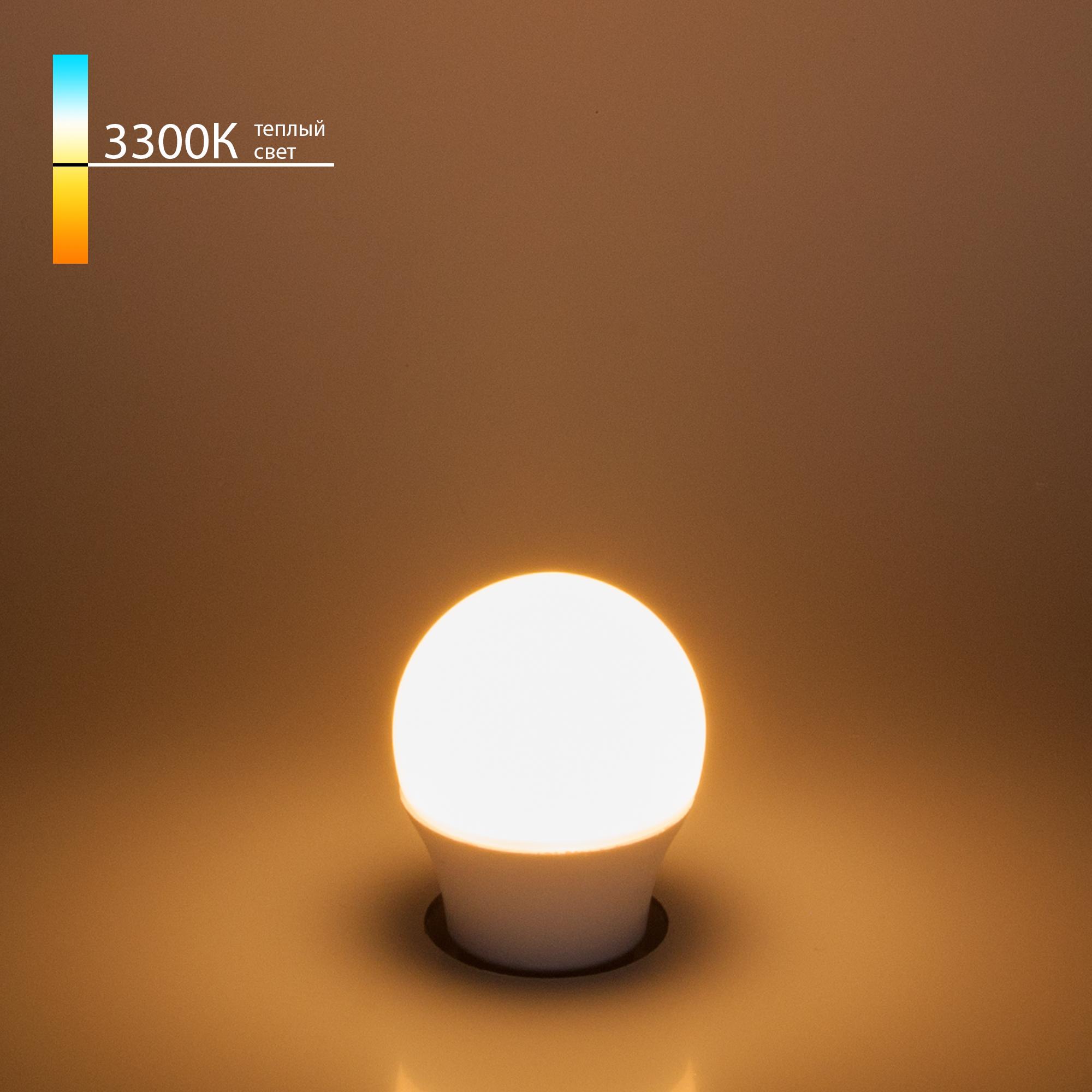 Светодиодная лампа Elektrostandard G45 7W 3300K E27 BLE2730