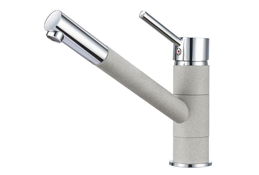 Смеситель для кухни (мойки) Granula среднеразмерный 0010 базальт