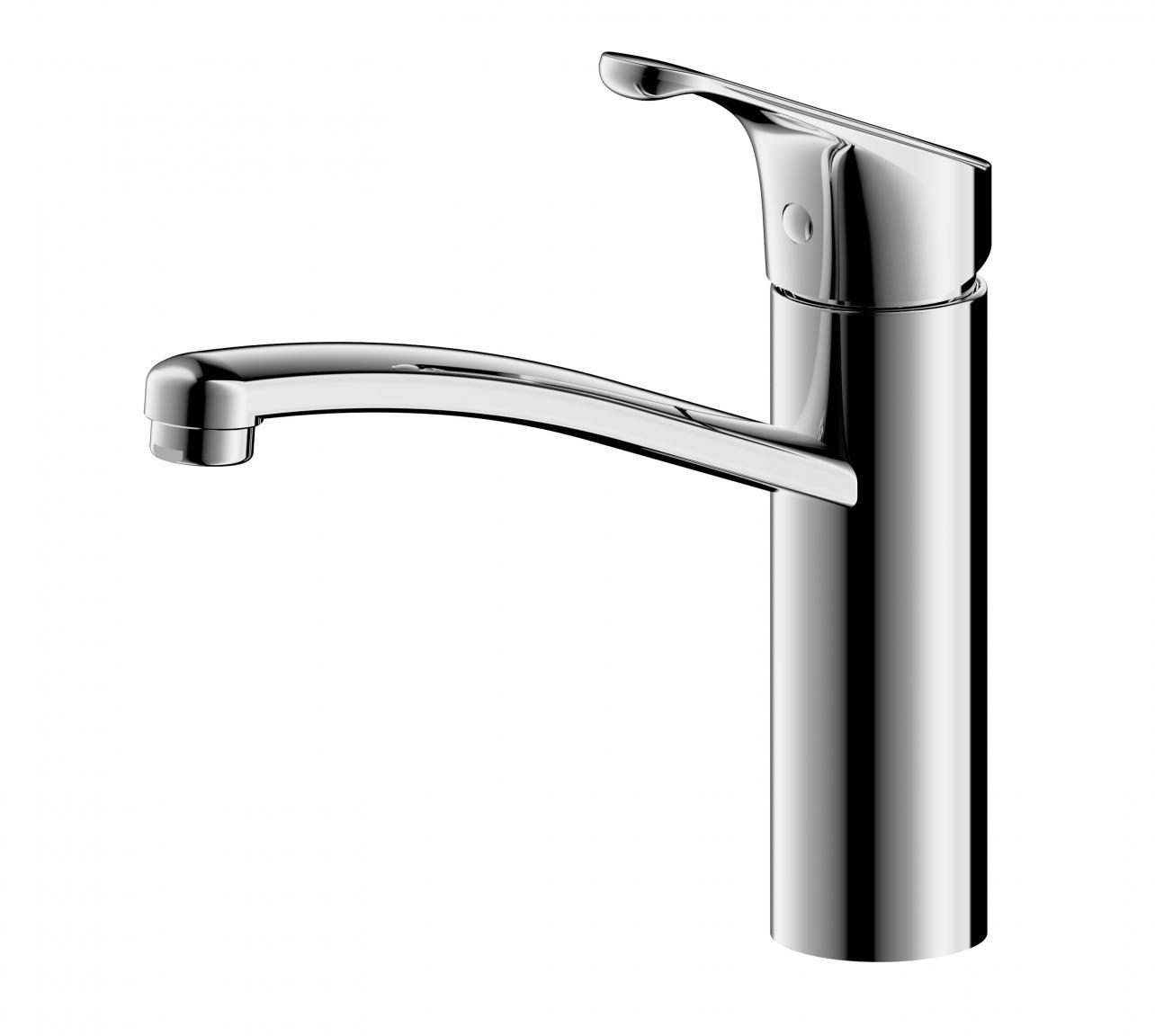 Смеситель для кухни (мойки) Bravat Common F7234129CP-RUS хром