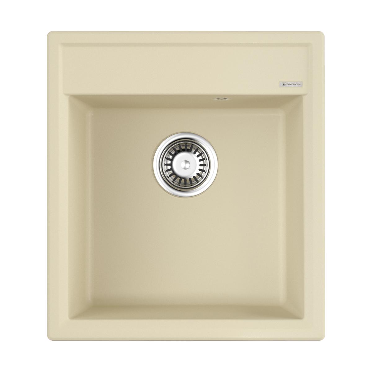 Врезная кухонная мойка Omoikiri Daisen 46-BE ваниль 4993608
