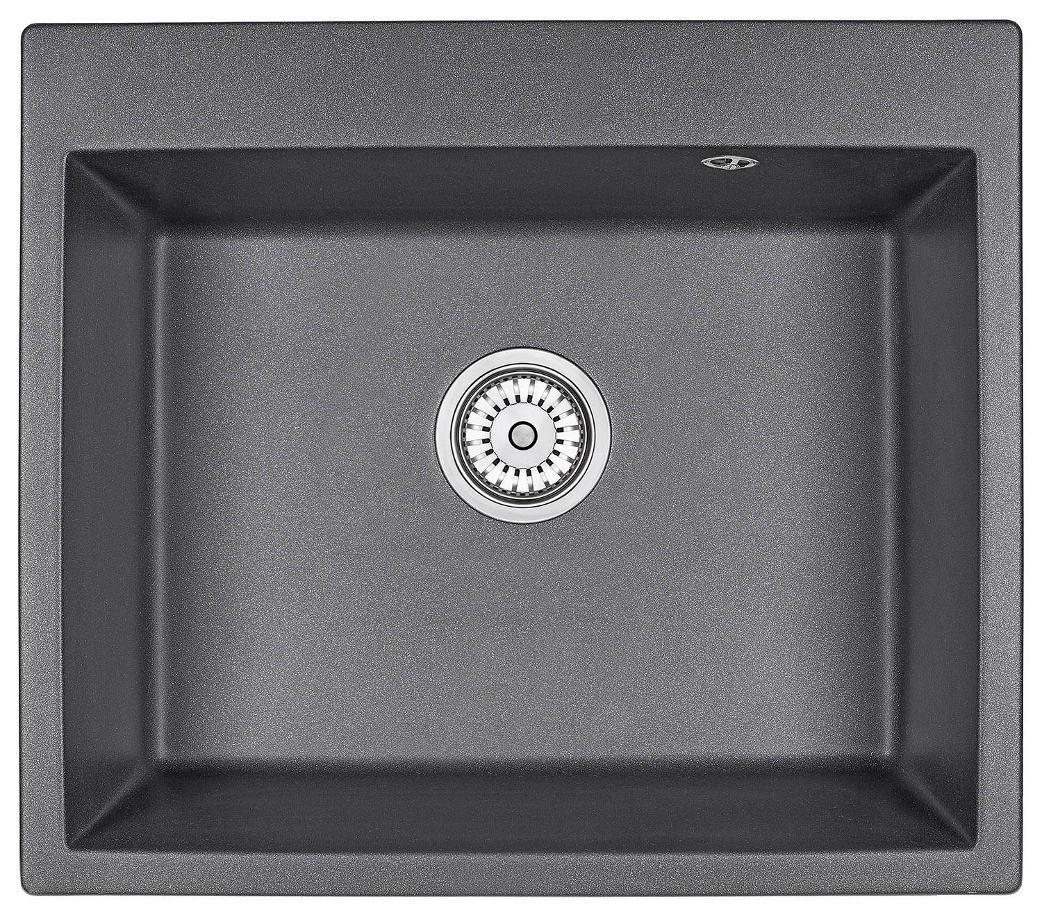 Кухонные мойки Granula GR-6001 графит