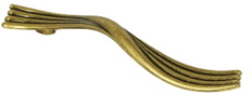 Ручка-скоба волна левостороняя 96 Cezares WMN622.BSX.096.D1 бронза