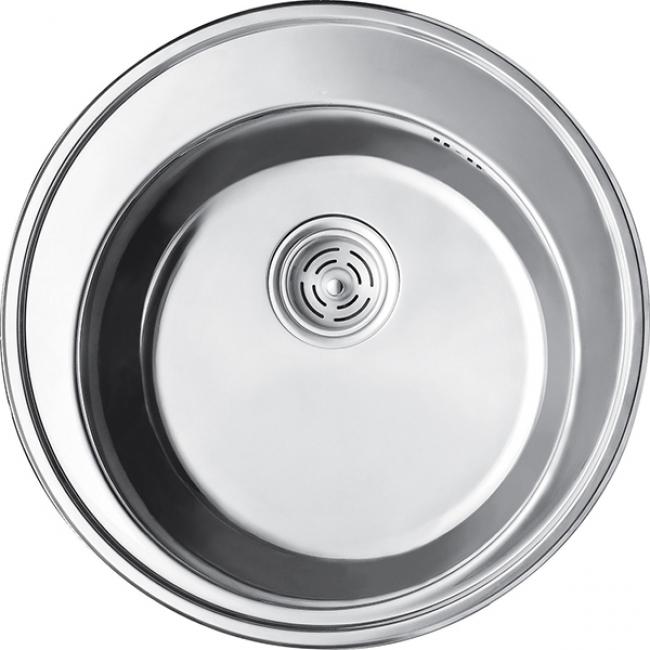 Кухонная мойка нержавеющая сталь Kaiser 49 см KSS-490 сталь