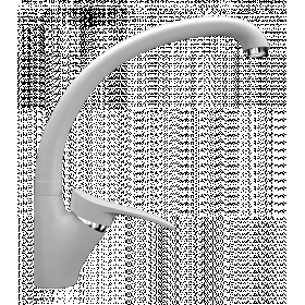 Смеситель для кухни Ulgran 001 молочный