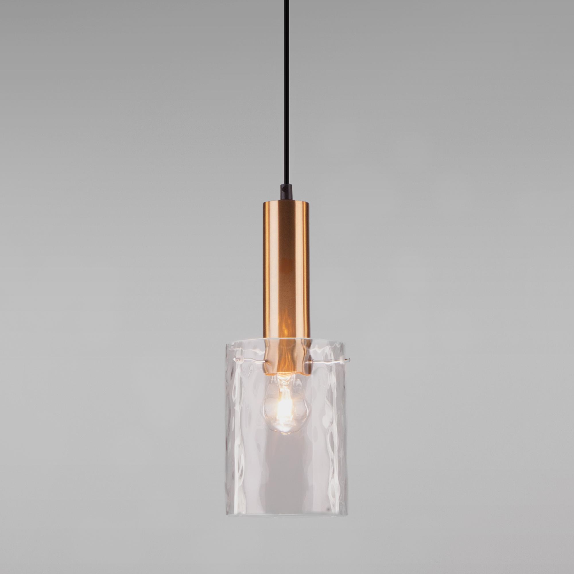 Подвесной светильник Eurosvet  50177/1 черный/бронза