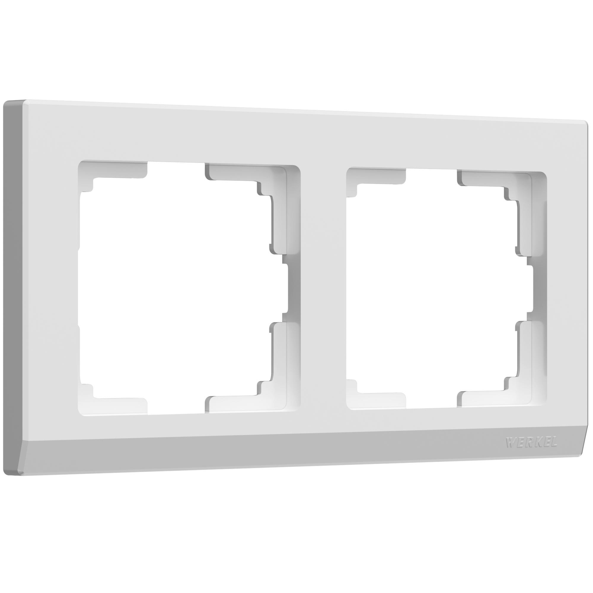 Рамка на 2 поста белый Werkel W0021801