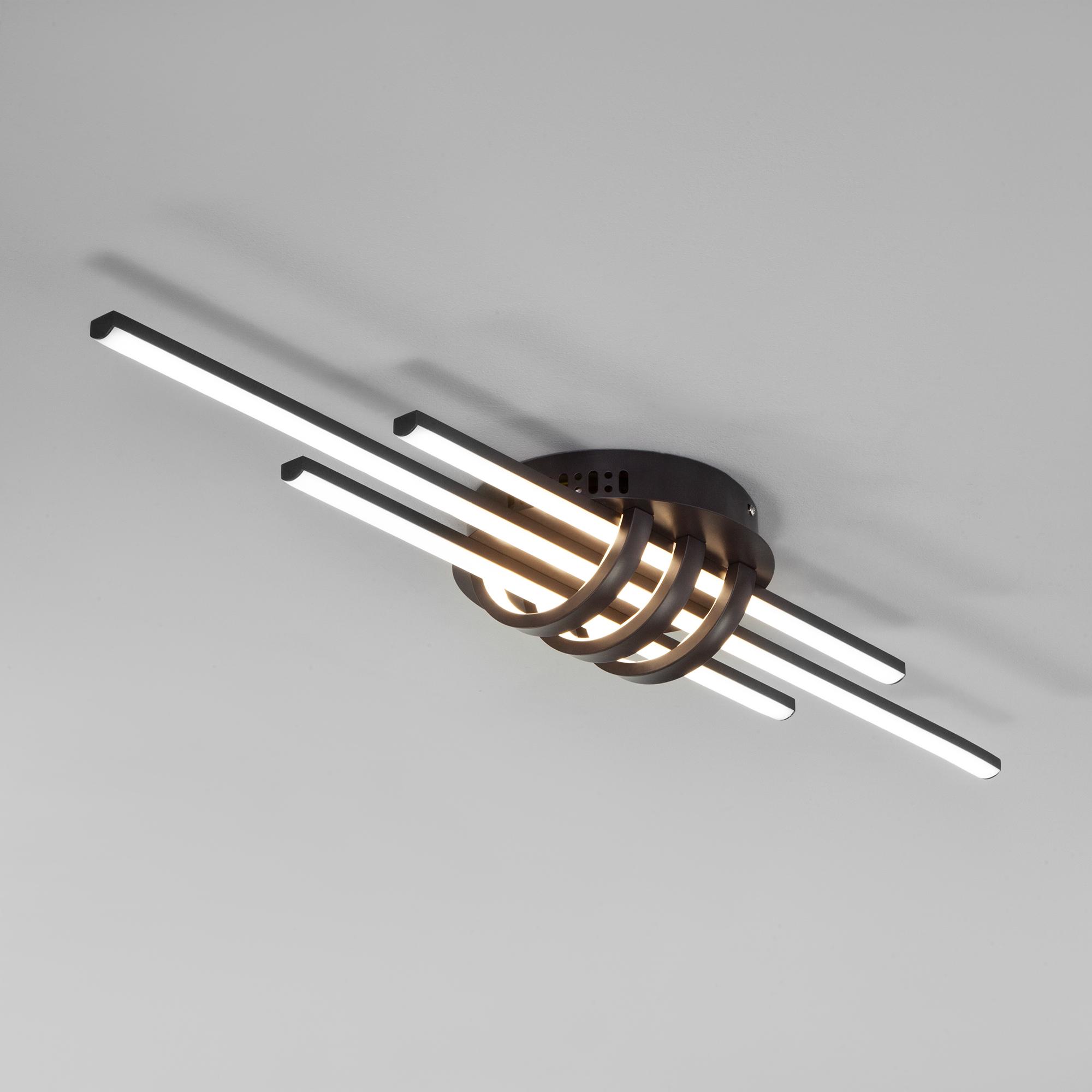 Потолочный светильник с пультом Eurosvet 90243/3 кофе