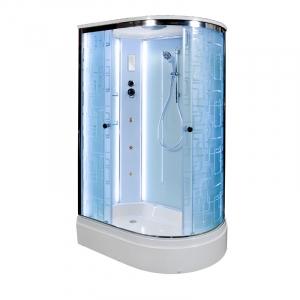 Душевая кабина Deto EM2712LLED+GM с гидромассажем