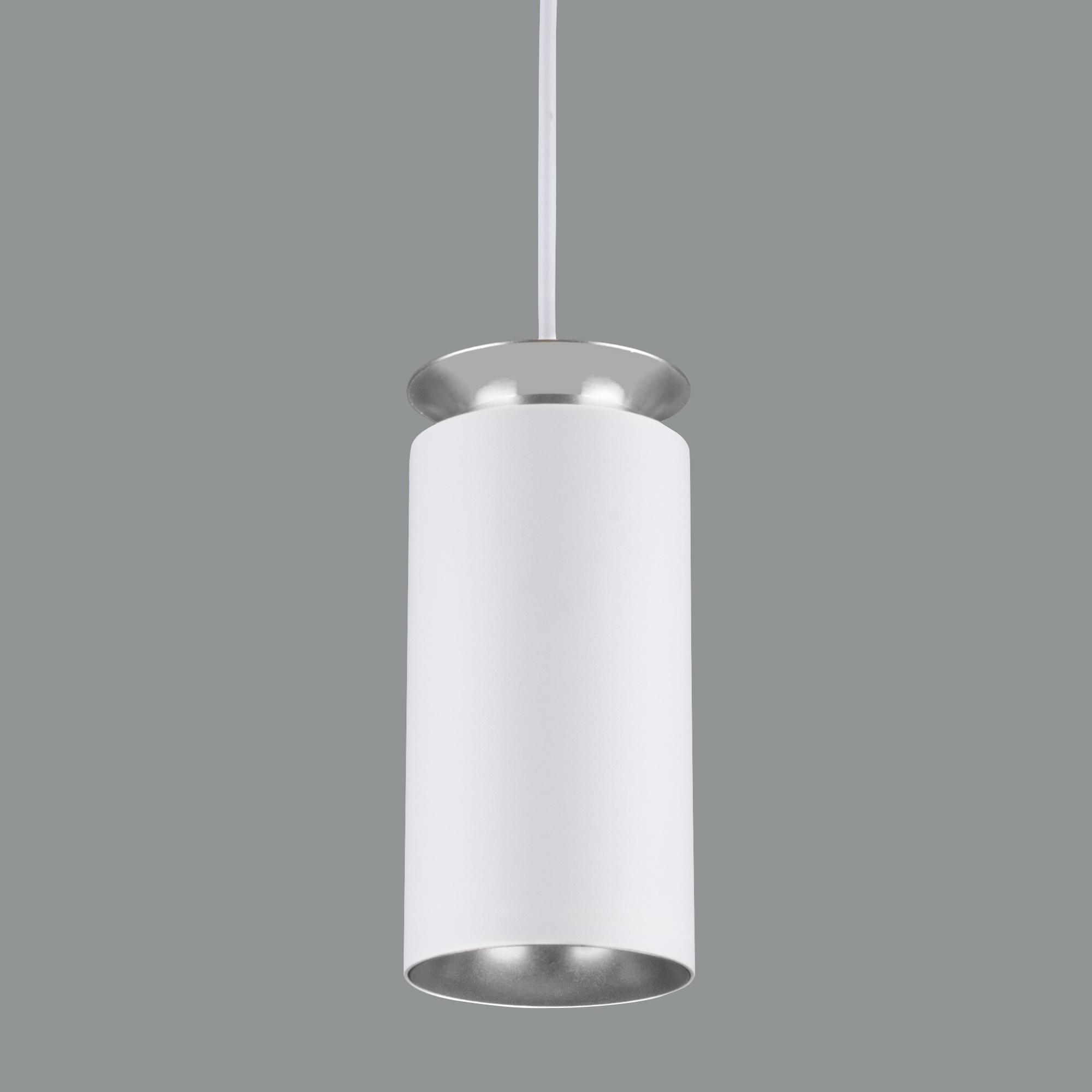 Накладной потолочный  светодиодный светильник Elektrostandard DLS021 9+4W 4200К белый матовый/серебр