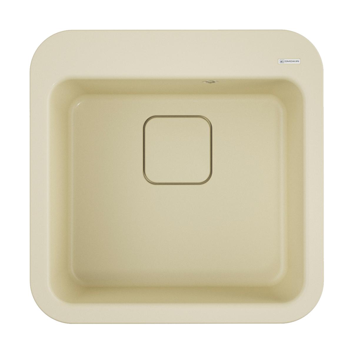 Врезная кухонная мойка Omoikiri Tasogare 51-BE ваниль 4993736