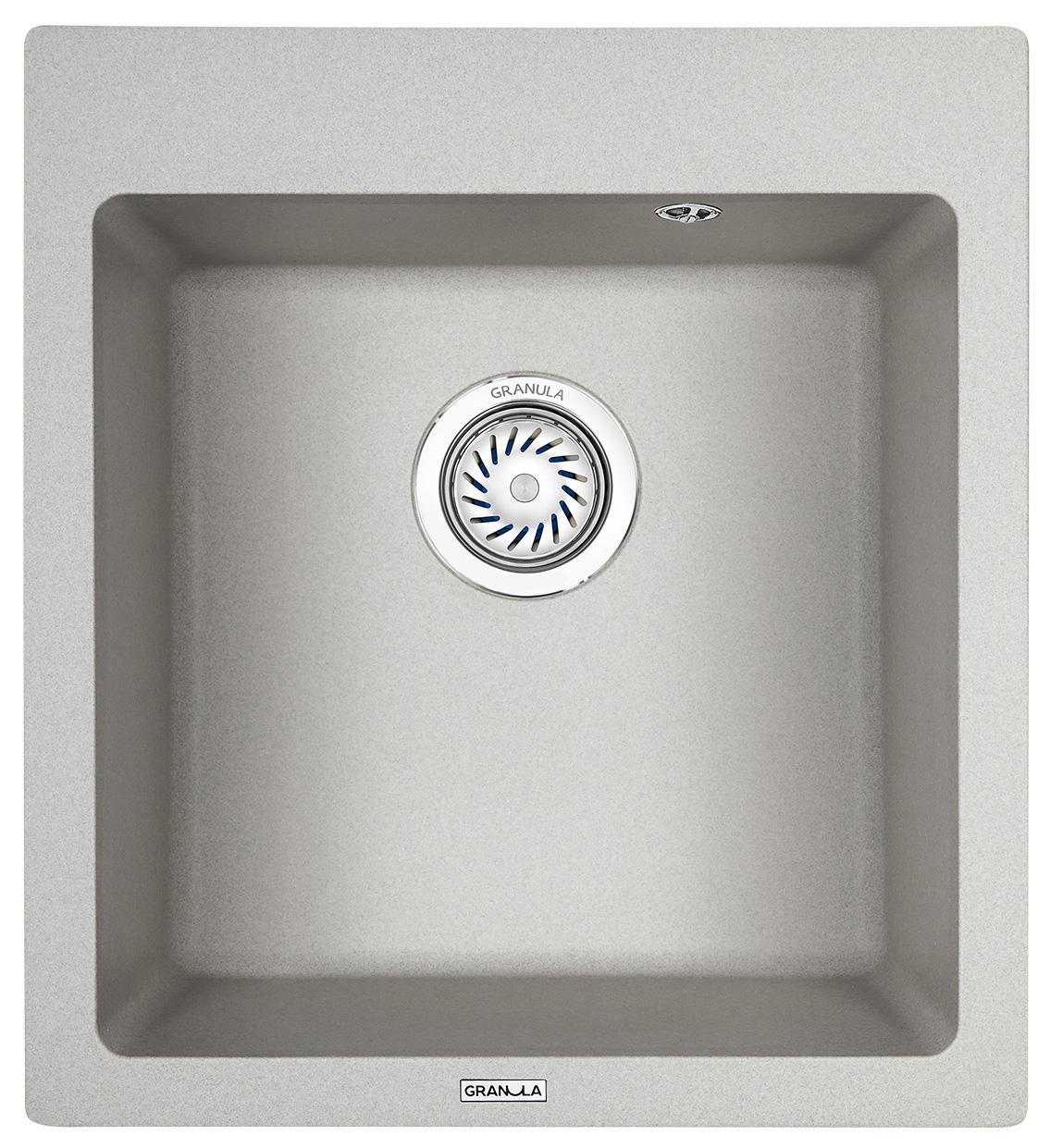 Врезная кухонная мойка Granula 4651 базальт