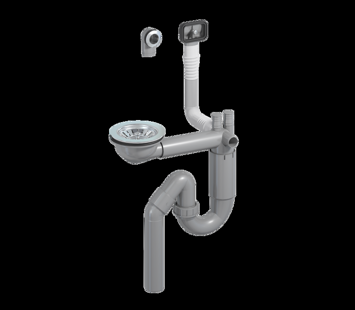 Cифон для мойки Prevex P-loc PL1-D9CR5-SANT-01