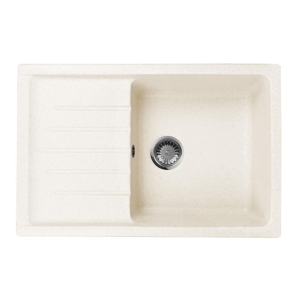 Мойка кухонная AquaGranitEx M-27 (331) белый