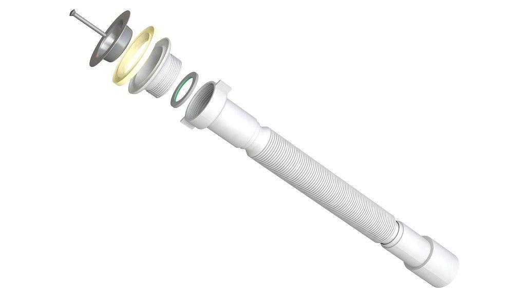 Сифон для одинарной мойки Bonomini MAGIKONE 9544PP64B0WZ