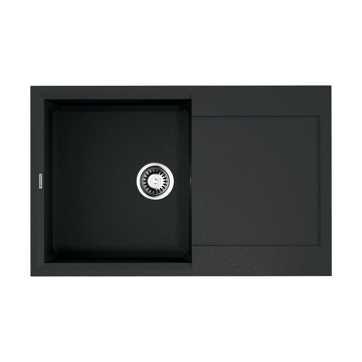 Врезная кухонная мойка Omoikiri Sakaime 79-BL черный 4993276