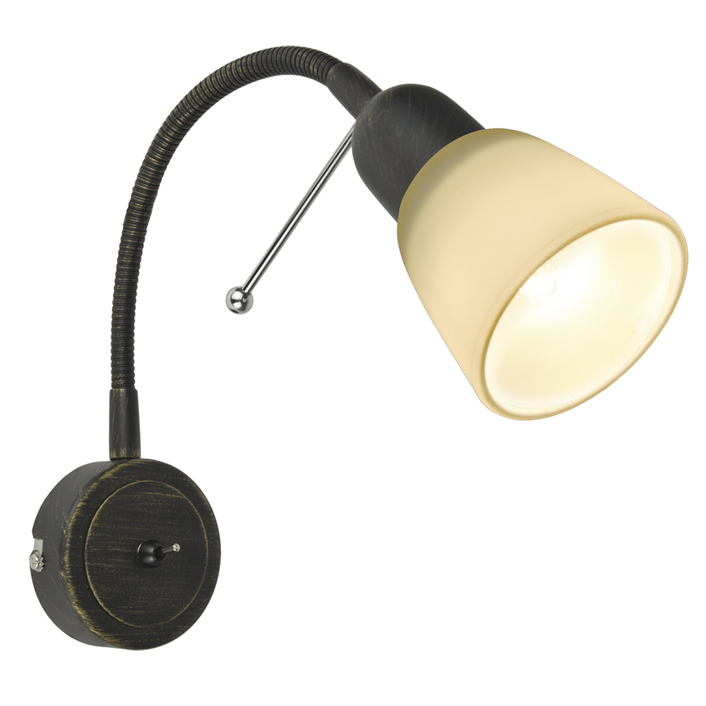 Спот настенный Arte Lamp Lettura A7009AP-1BR