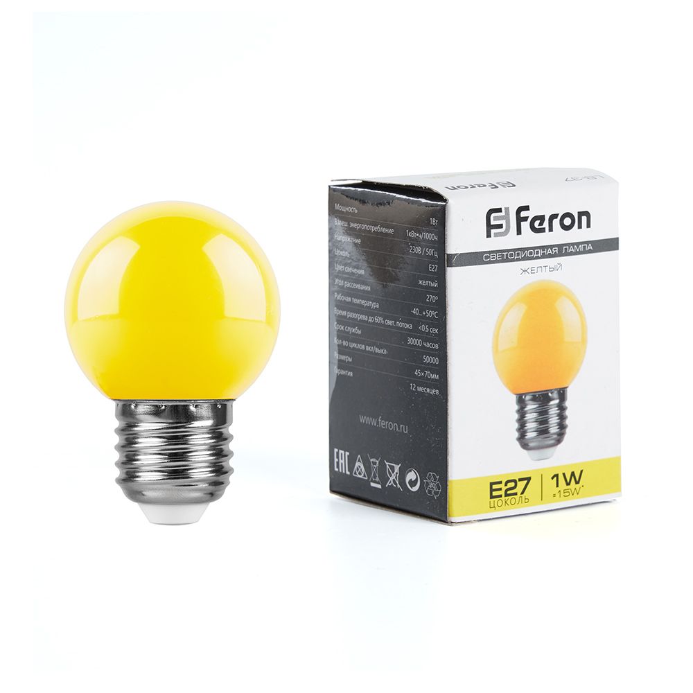 Лампа светодиодная Feron LB-37 25879