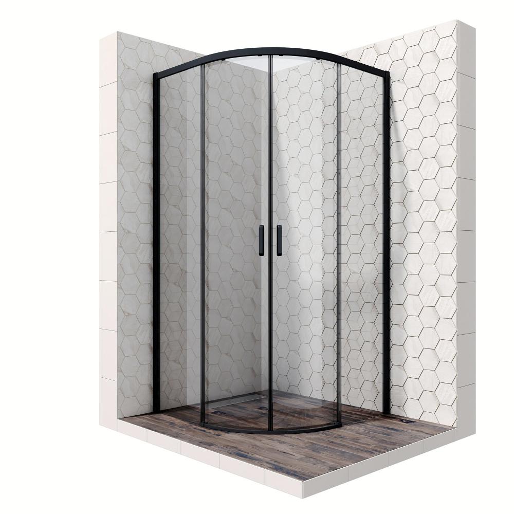 Душевое ограждение Ambassador Queen 11011202Black 100x100x200