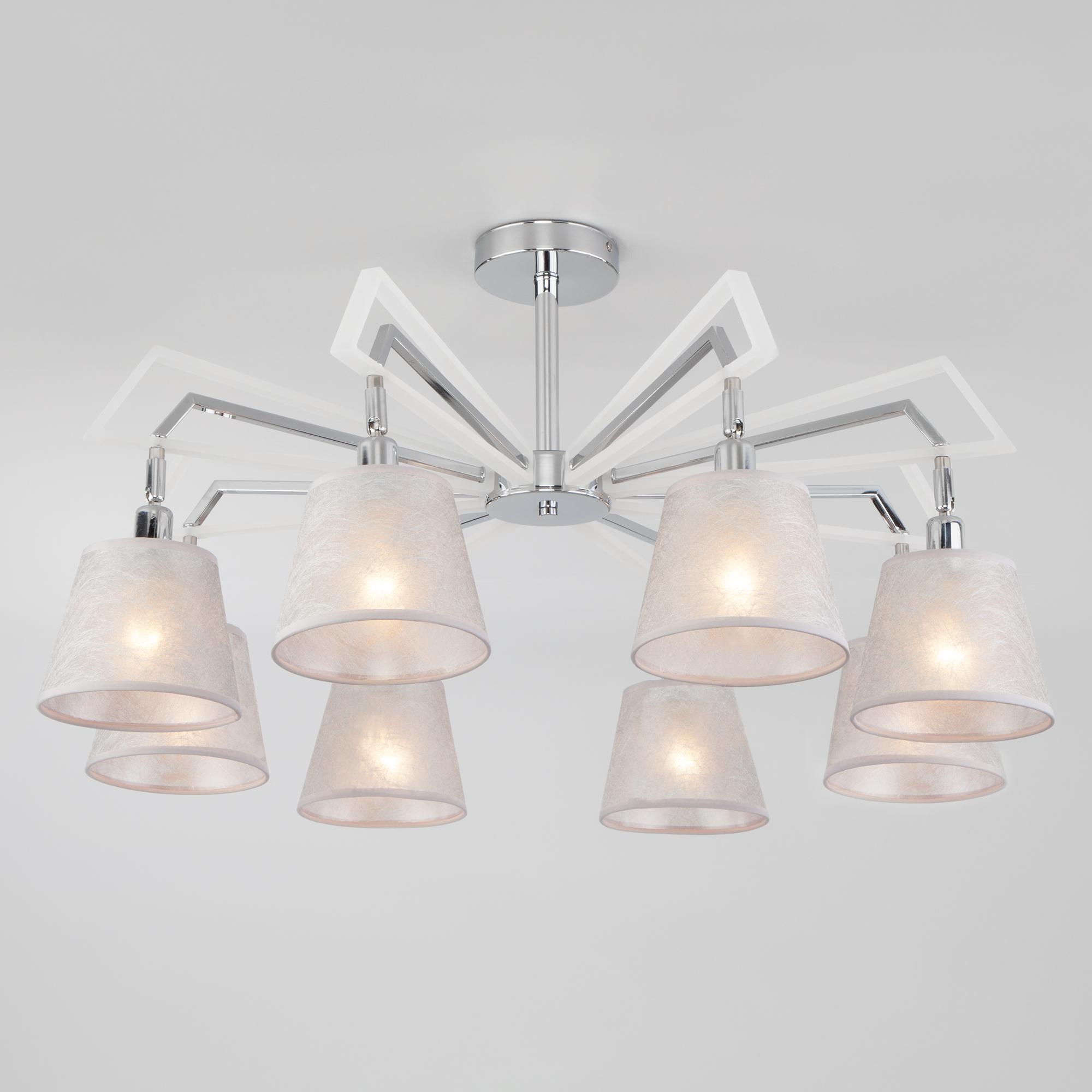 Потолочная люстра Eurosvet 60082/8 хром