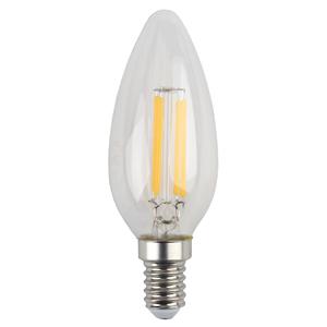 Лампа светодиодная ЭРА  F-LED B35-5w-827-E14 (прозрачная)