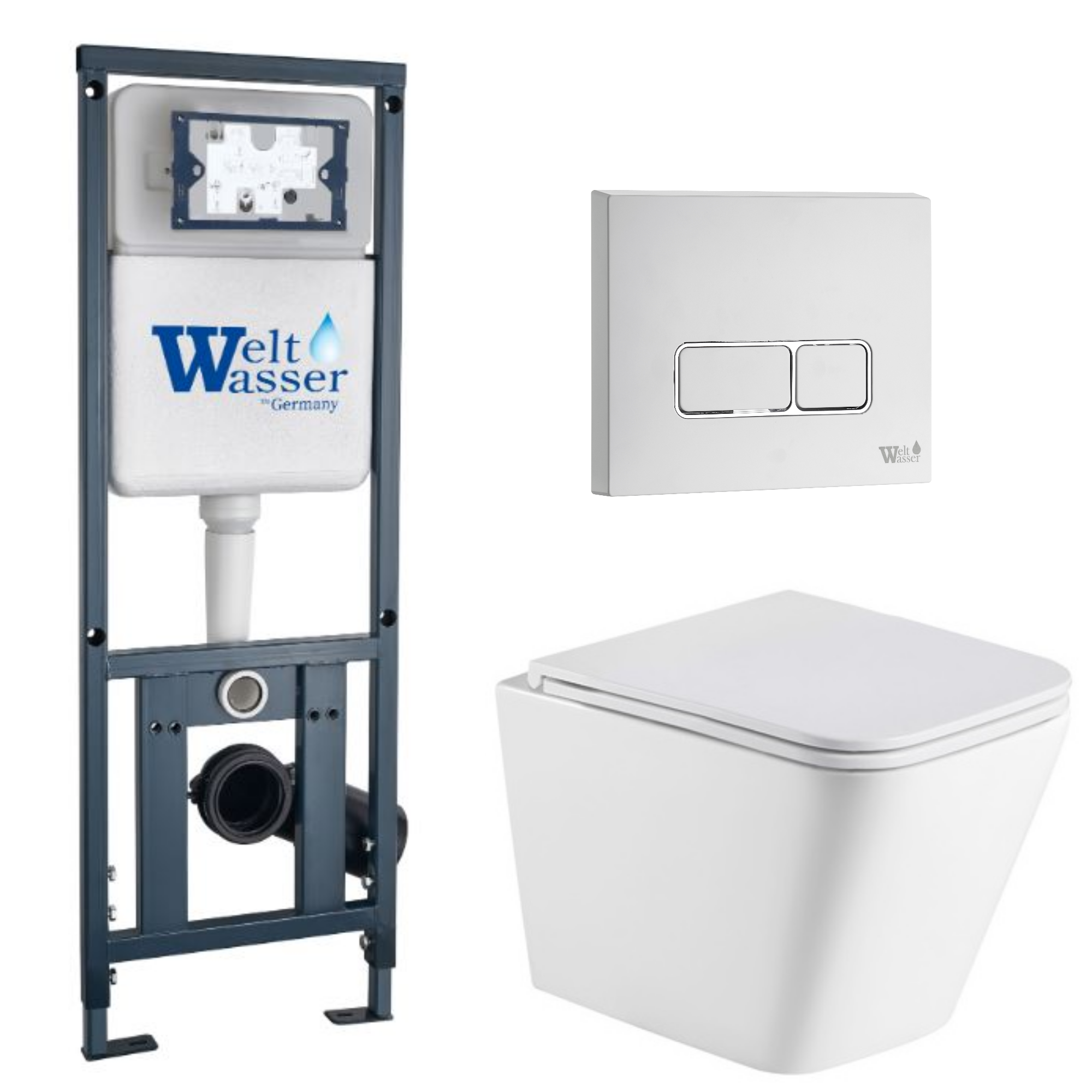 Комплект WeltWasser 10000011915 Gelbach 043 MT-WT + Marberg 410 + Marberg 410 SE GL-WT