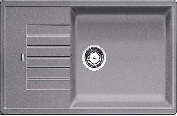 Врезная кухонная мойка Blanco ZIA XL 6S Compact SILGRANIT PuraDur алюметаллик