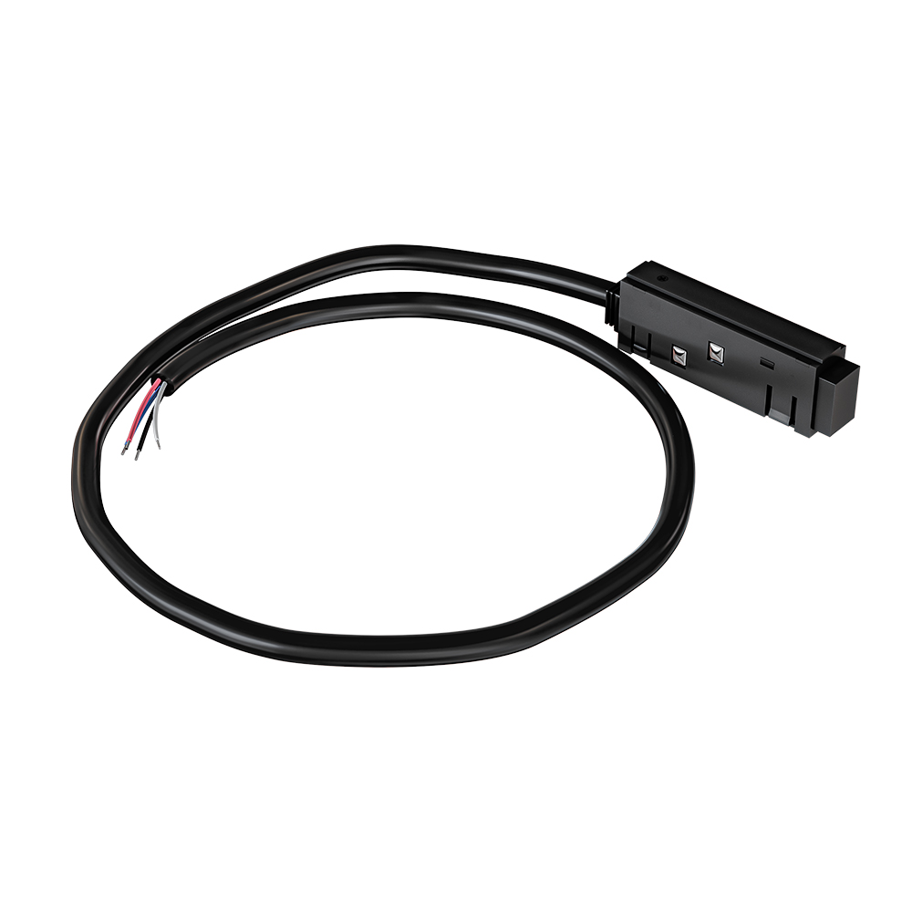 Коннектор-токоподвод для шинопровода (трека) Arte Lamp Expert-Accessories A590106