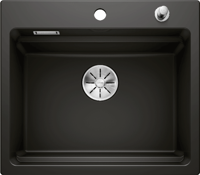 Врезная кухонная мойка Blanco BLANCO ETAGON 6 керамика PuraPlus черный