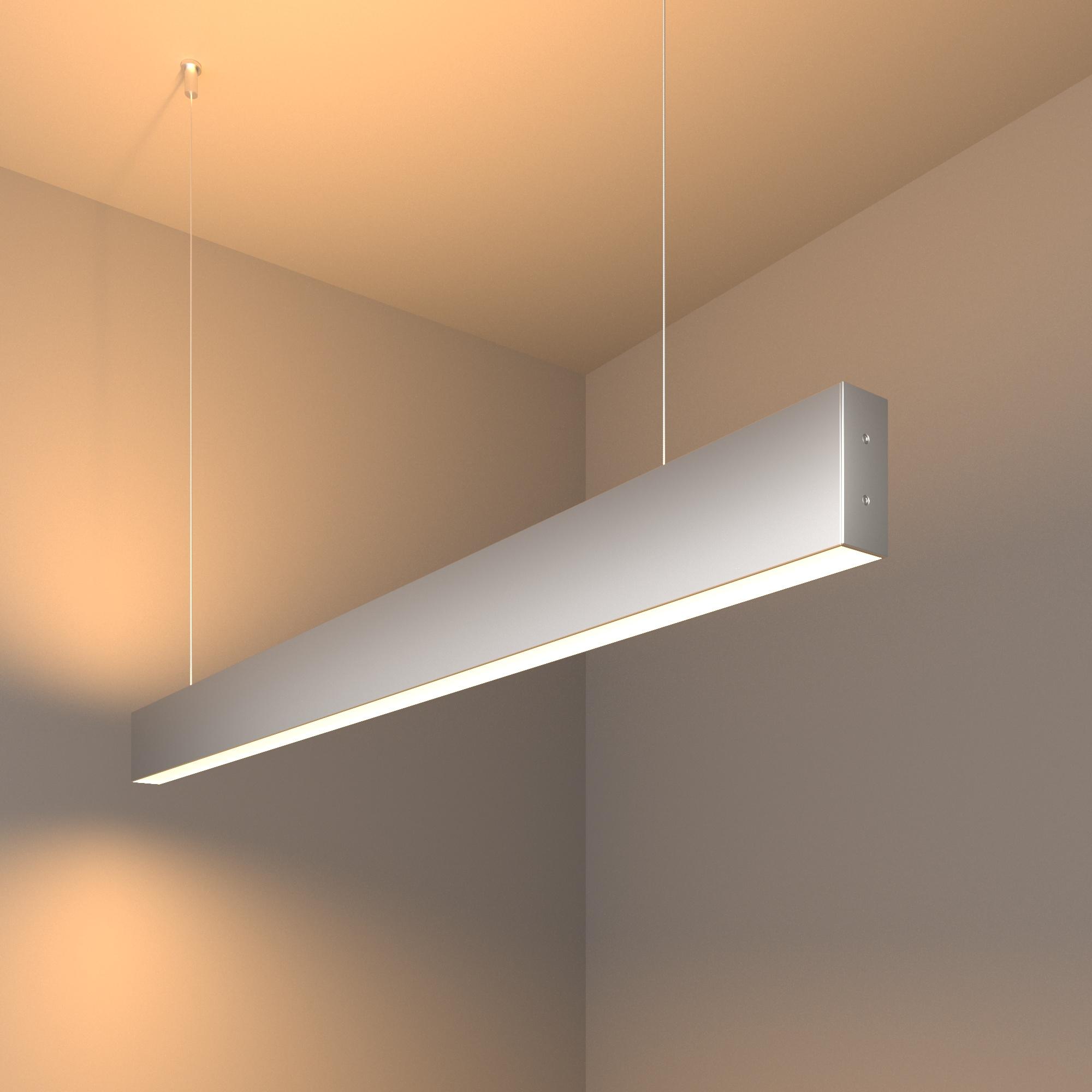 Линейный светодиодный подвесной двусторонний светильник 103 см 40Вт 3000К Elektrostandard Pro 101-20