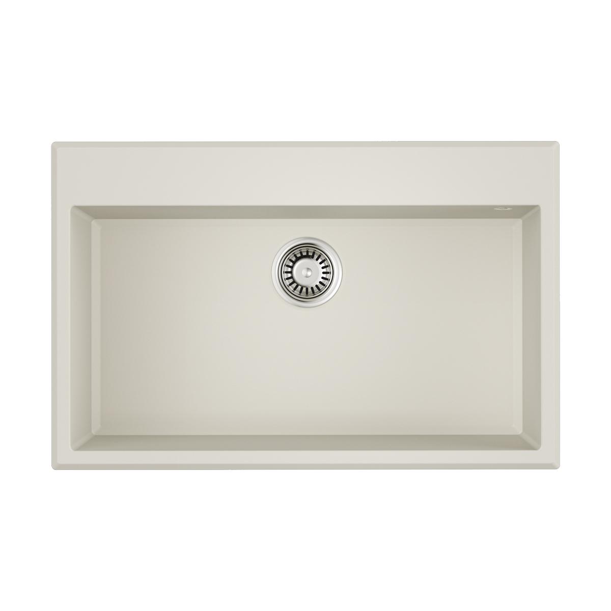 Врезная кухонная мойка Omoikiri Tedori 79-WH белый 4993951