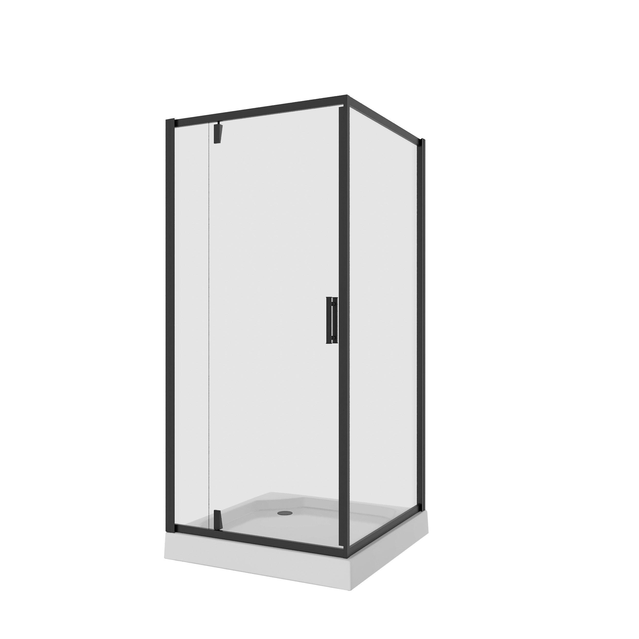 Душевое ограждение Niagara Nova 68020811BLACK 100х100