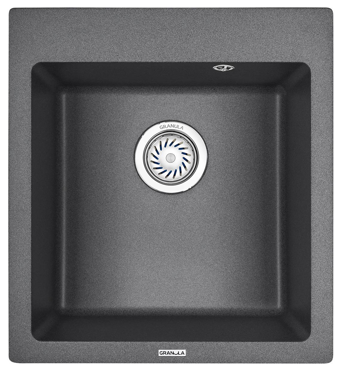 Врезная кухонная мойка Granula 4651 графит