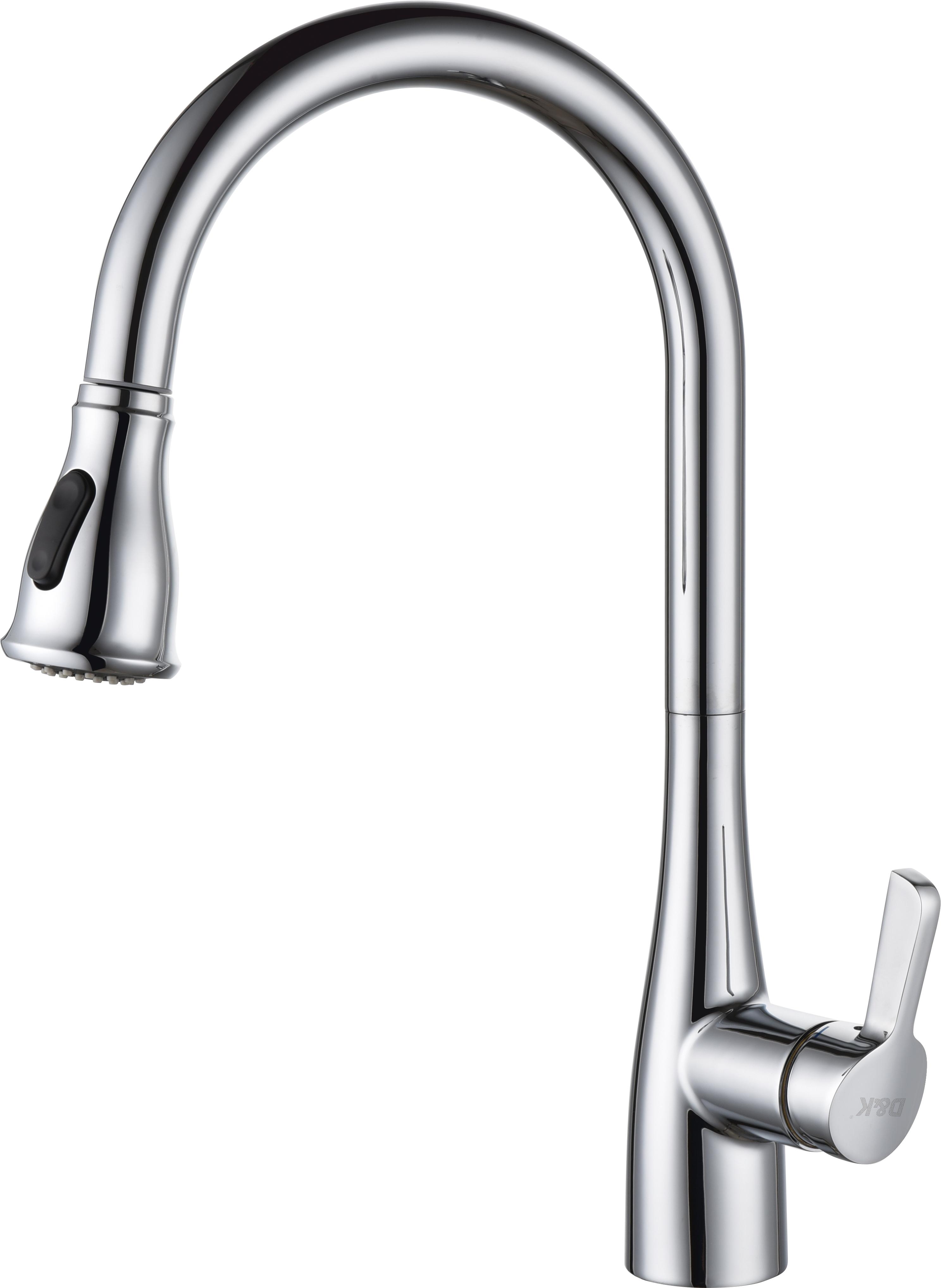 Смеситель для кухни (мойки) с выдвижной лейкой D&K Rhein.Schiller DA1462501