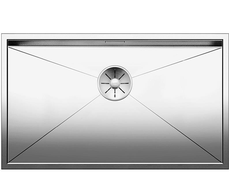 Врезная кухонная мойка Blanco ZEROX 700-U нержавеющая сталь