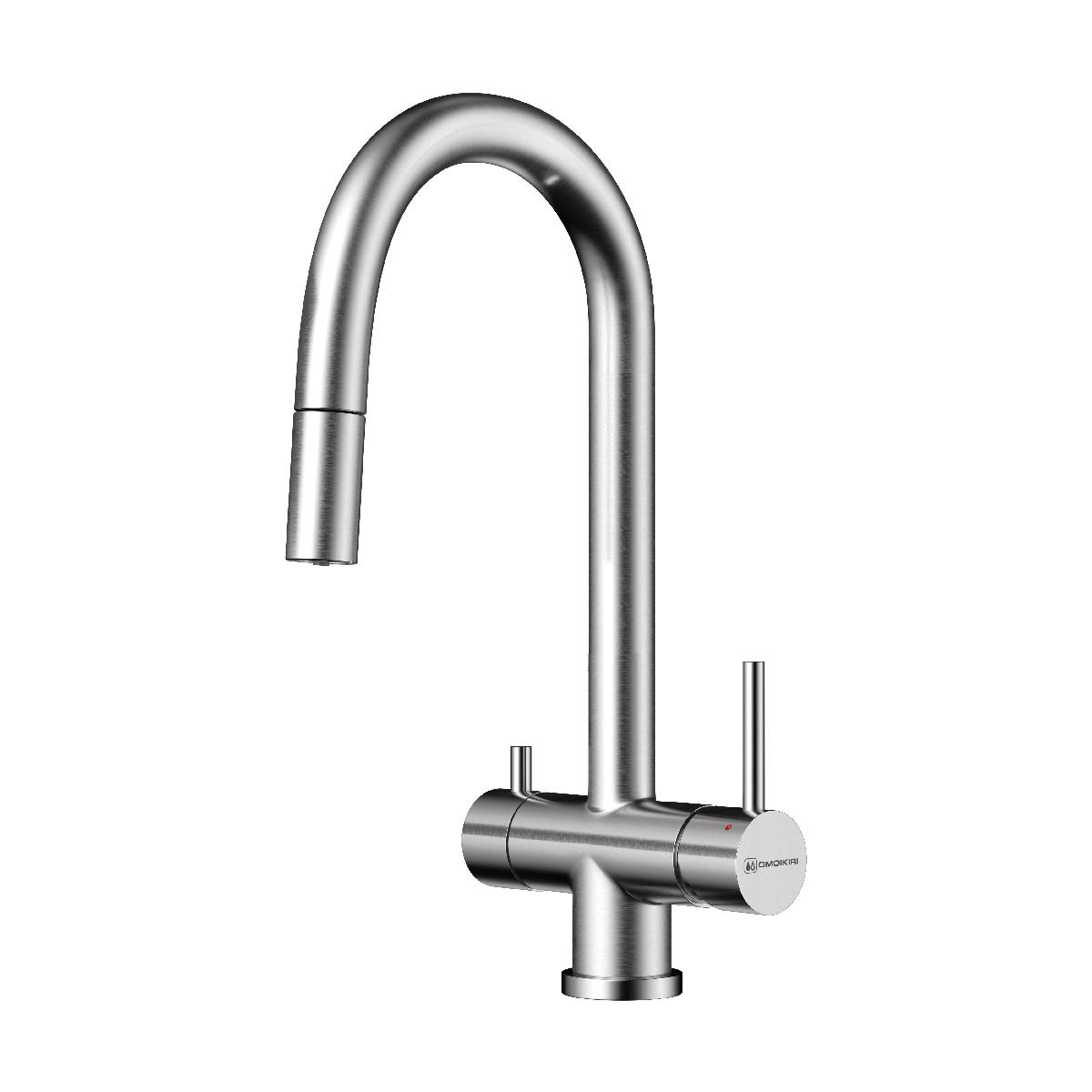 Смеситель для кухни (мойки) Omoikiri Akita-S-BN 4994302