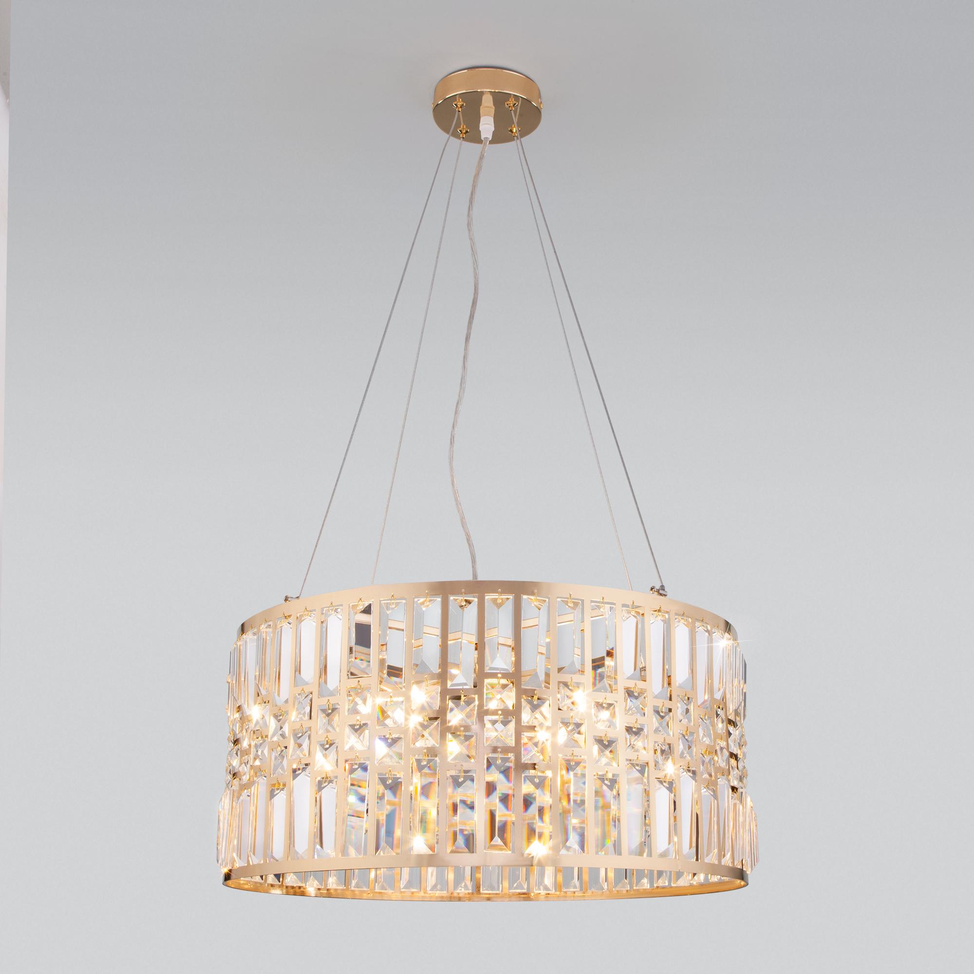 Подвесная люстра Eurosvet Умный Дом 10125/5 золото