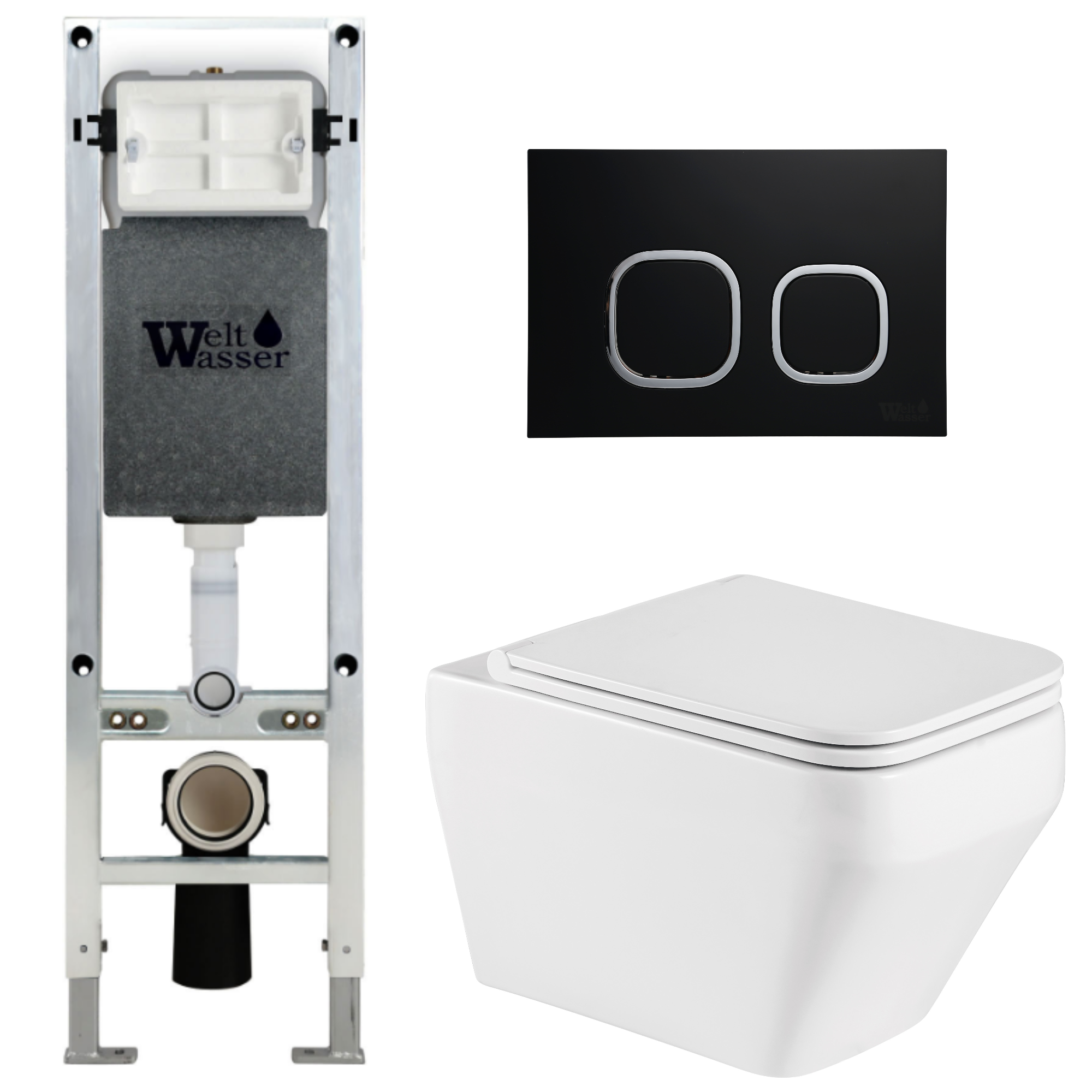 Комплект WeltWasser 10000011155 Hofbach 041 GL-WT + Amberg 350 ST + Amberg RD-BL