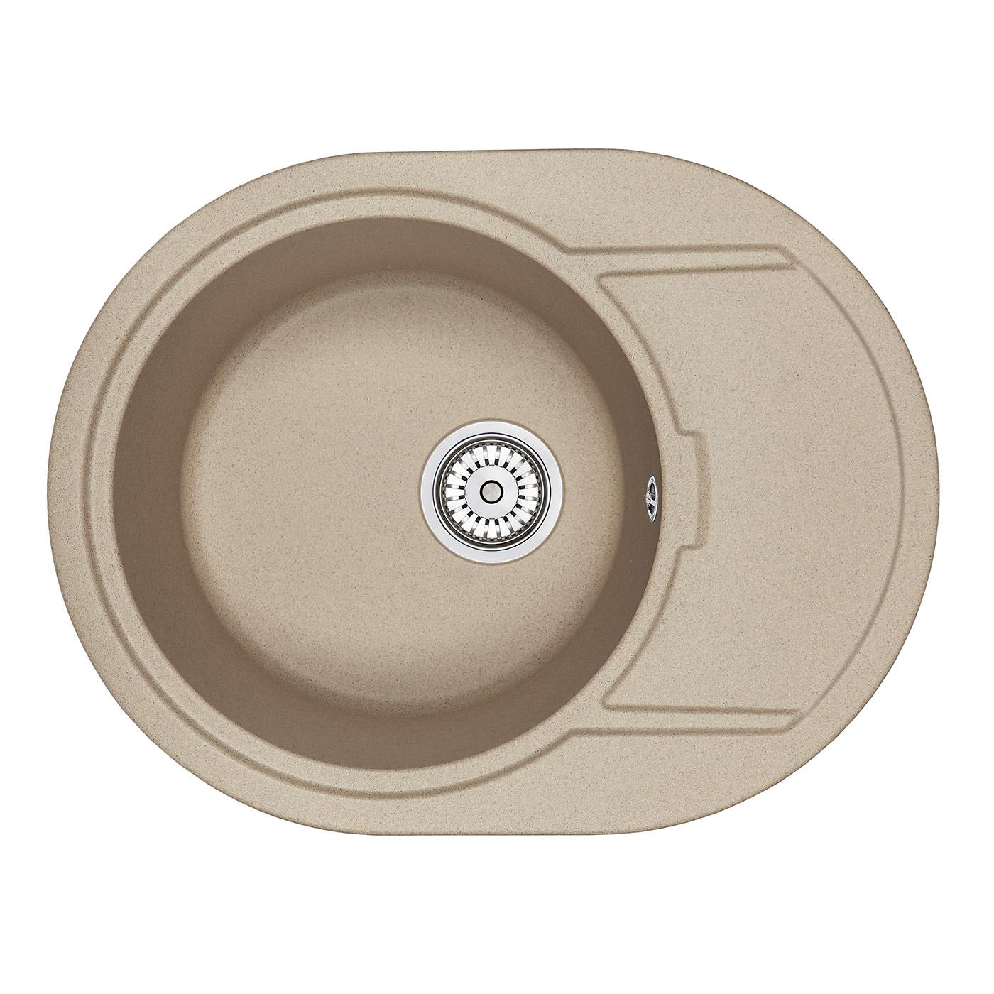 Кухонные мойки Granula GR-6502 песок