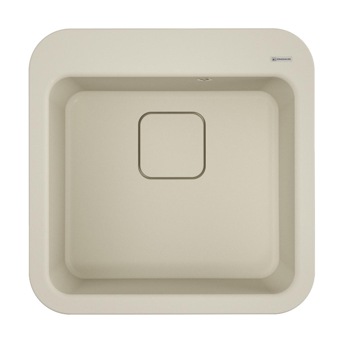 Врезная кухонная мойка Omoikiri Tasogare 51-PA пастила 4993738