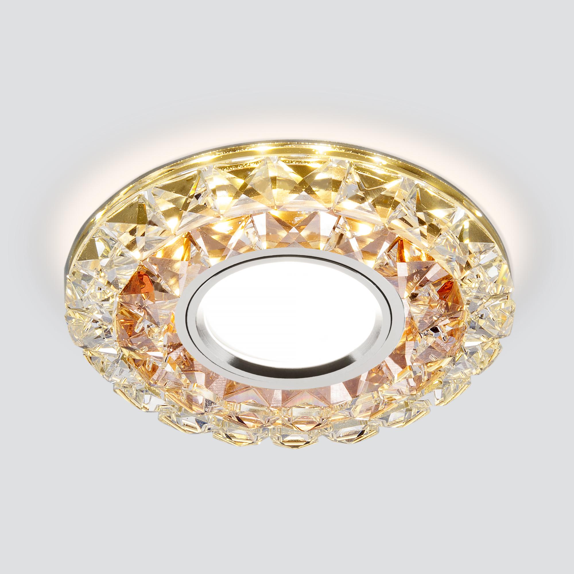 Встраиваемый точечный светильник Elektrostandard с LED подсветкой 2170 MR16