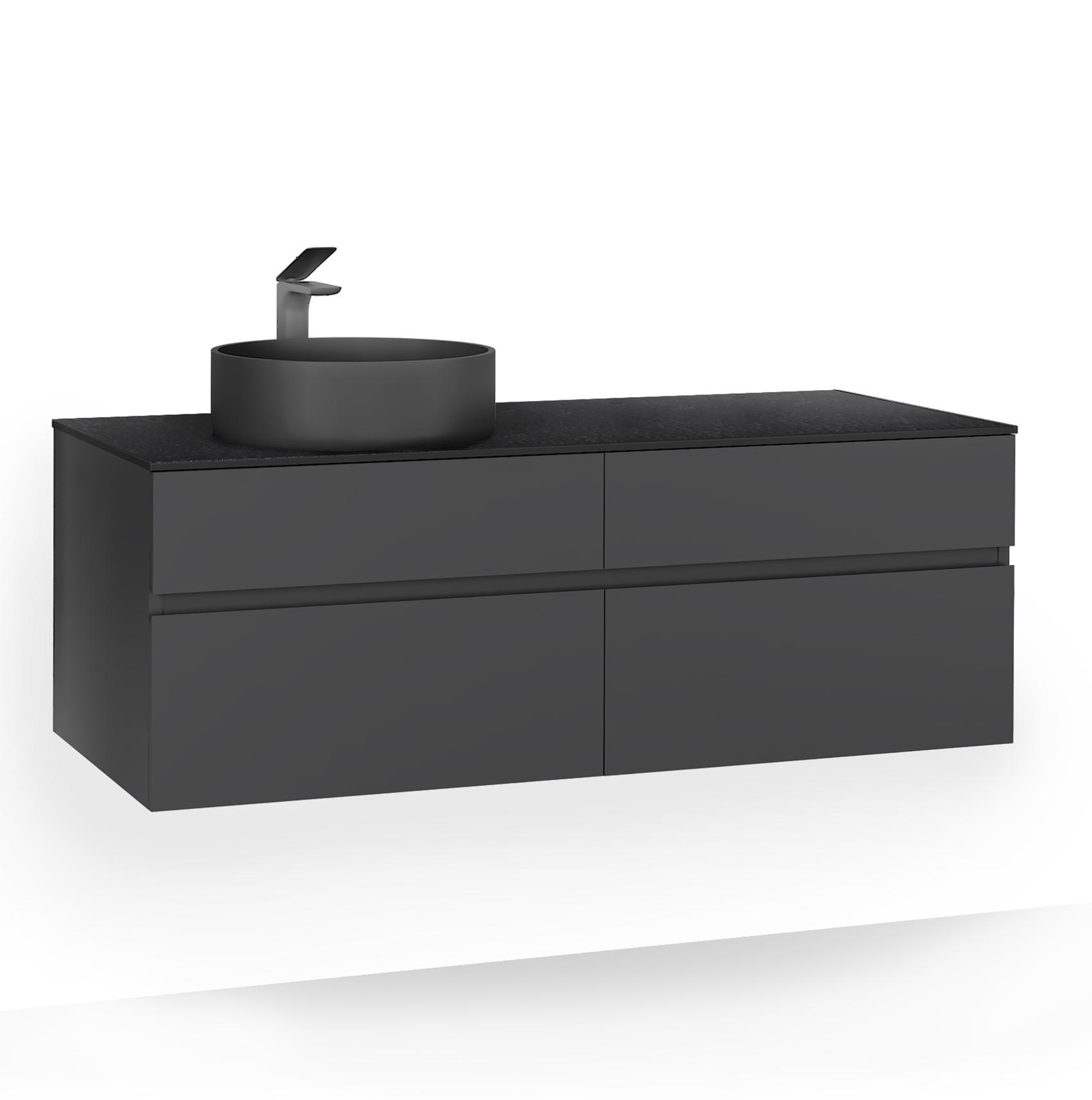 Тумба Raval Decent 120 подвесная Dec.01.120/P/A/RL антрацит